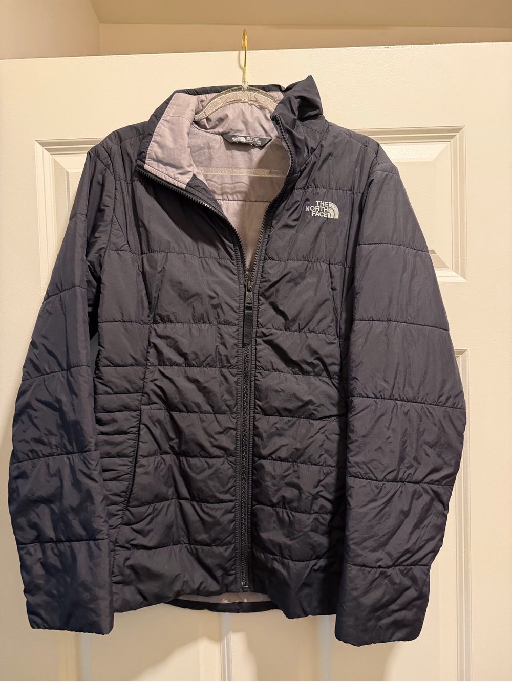 The North Face Lightweight Puffer Jacket in Black